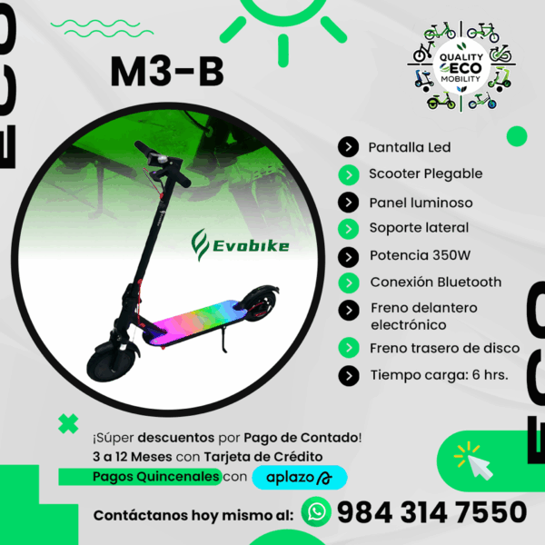 M3B Scooter Eléctrico M3-B