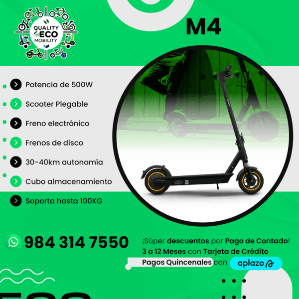 M4 Scooter eléctrico M4
